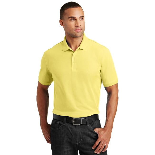 mens lemon polo shirt