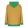 thumbnail image 4 of Wensltd Color Block Hoodie for Women Sweatshirts with Pocket Casual Long Sleeve for Women, 4 of 6