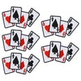 thumbnail image 2 of Patch de Poker, Patch de Carte à Jouer, Réparation Parfaite 5 Pcs pour Rideau Chapeau Chaussure Drap, 2 of 8
