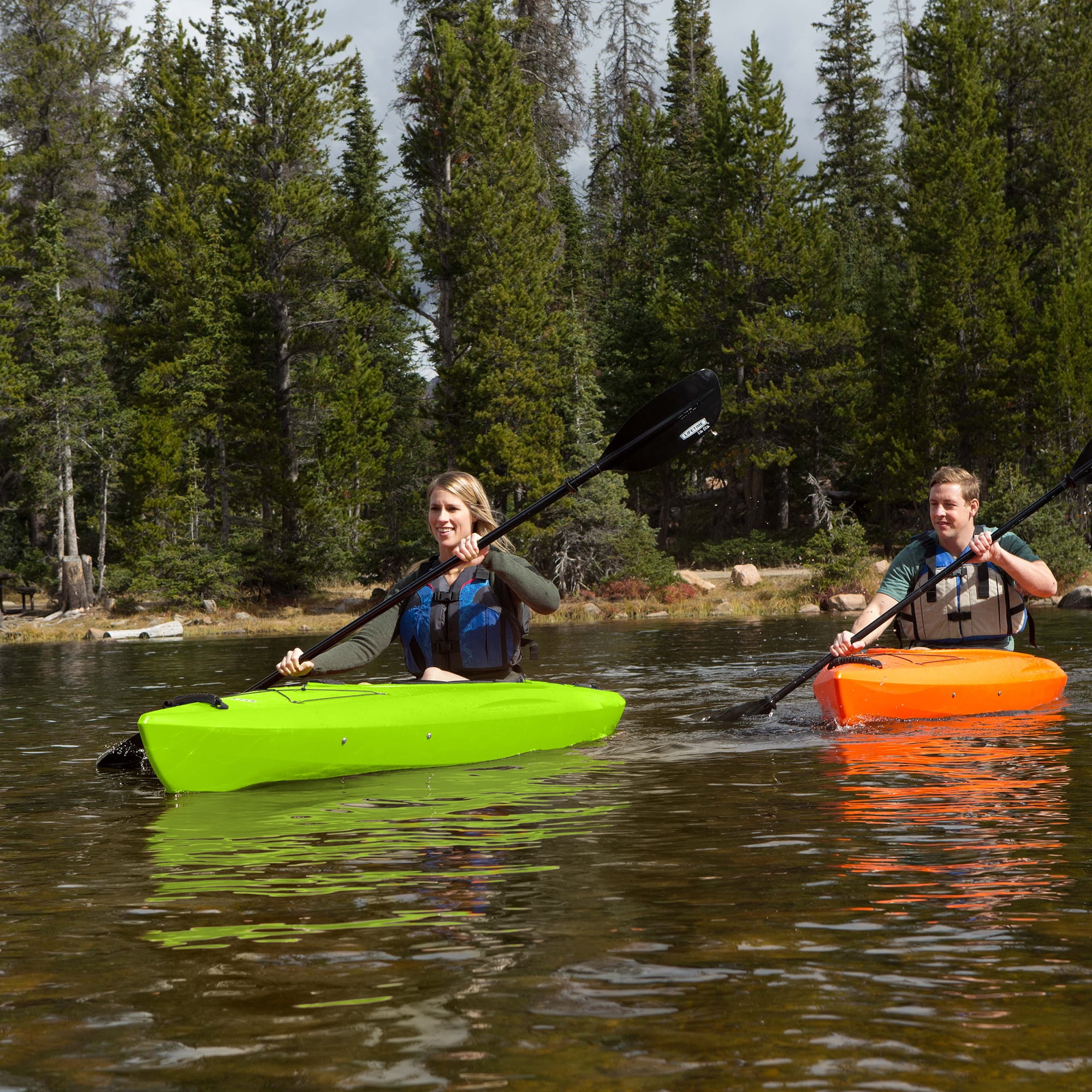 Lifetime 90766 Revel 10 Sit-Inside Kayak  Lime Green