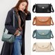 thumbnail image 2 of Bolso de hombro con solapa y cierre de diseñador de marca de moda, bolso cruzado de cuero de alta calidad azul, negro y beige para mujer, bolso de mano de lujo para mujer, 2 of 5