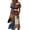 A02-Blue, variant on Patriotic Dresses for Women Midi American Flag Dress Short Sleeve V Neck Flowy Midi Dresses Star Stripes Print Summer Festival Party 2025