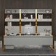 thumbnail image 4 of Drawers Desktop Workbench Luxury Executive Corner Office Desks L Shape Conference Scrivania Ufficio Lavoro Office Furniture My Lux Decor Round, 4 of 14