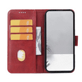 thumbnail image 5 of SELOZKE for Samsung Galaxy A15 5G Red Full Coverage Wallet Case with Credit Card Holder,PU Leather Magnetic Protective Phone Case, 5 of 7