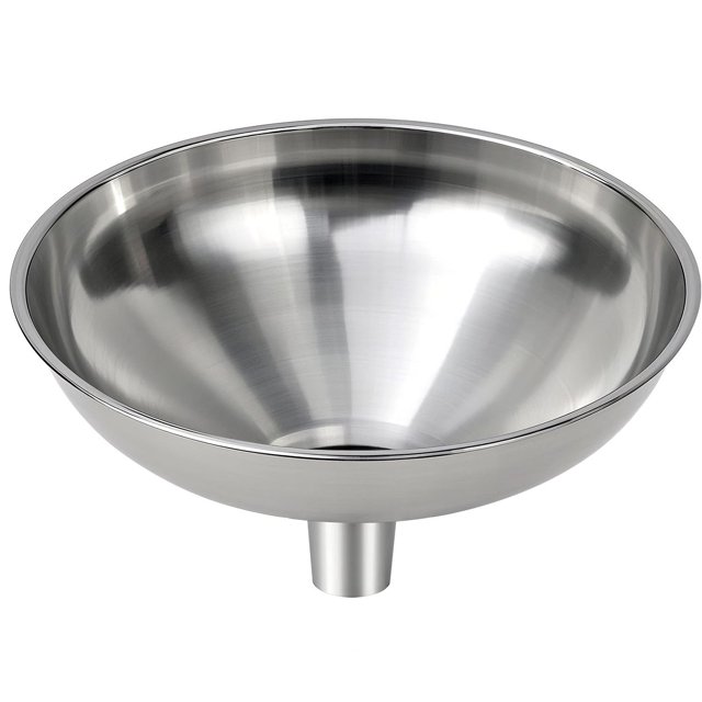 Embudo de Cocina Nomatox Acero Inoxidable sin Costuras para Uso en Transferencia de Líquidos y Polvo