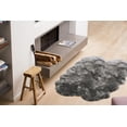 thumbnail image 2 of Natural New Zealand Sheepskin Quattro Rug | Grey | 4'x6', 2 of 5