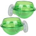 thumbnail image 1 of 2PCS Suction Cup Reptile Feeder Anti-Escape Reptile Food Bowl For Tortoise Gecko Snakes, 1 of 5