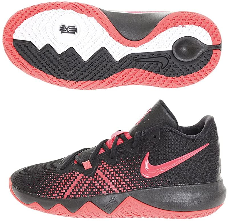 Nike Boy's Kyrie Flytrap Basketball Shoe, Black/Red Orbit, 6 M US Big Kid