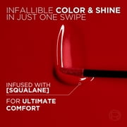 LOreal Paris Infallible Lacque Resistance Liquid Lipstick, Worth It Medium, 0.13 fl oz
