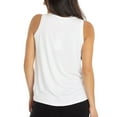 thumbnail image 2 of Women's  White Florida State Seminoles Hannah High Neck Tank Top, 2 of 2