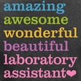 thumbnail image 3 of CafePress - Amazing Laboratory Assistant Long Sleeve T Shirt - Women's Long Sleeve Graphic Tee Casual Fit, 3 of 4