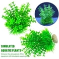 thumbnail image 4 of sunsanly Artificial Water Plant Fish Tank Decoration with Sturdy Base Realistic Design Eco-friendly No Odor Simulation Plants Model Ornaments Aquarium Ornament, 4 of 8