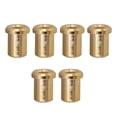 thumbnail image 1 of 6 Piezas de Montaje de Guitarra Férulas Botón Accesorio de Repuesto de Guitarra Eléctrica Oro 0,28x0,33 Pulgadas, 1 of 9