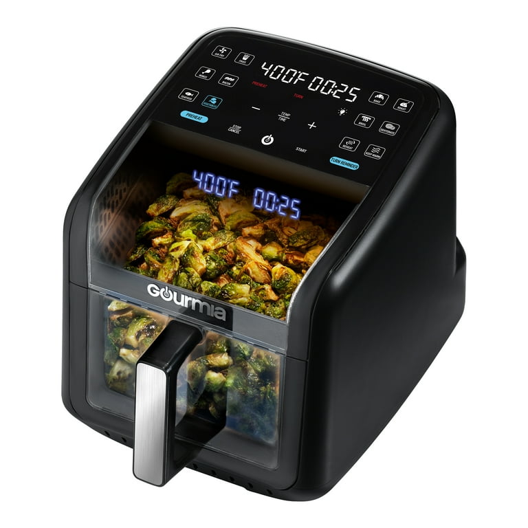 Gourmia グルミア 7-QT Digital Air Fryer Gourmia Panorama 7-QT Digital Air Fryer w/ Panoramic View