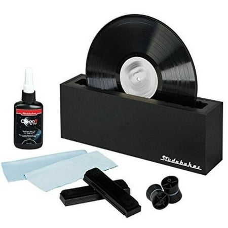 STUDEBAKER SB450 Vinyl Record Cleaning System with Cleaning (Best Homemade Solution For Cleaning Vinyl Siding)