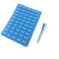 thumbnail image 3 of Moldes de silicona para hacer dulces de chocolate, molde de goma, silicona de grado alimenticio, 3 piezas, moldes de ositos de goma, moldes de silicona para dulces, alimentos antiadherentes, 3 of 5