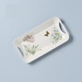 thumbnail image 2 of Lenox Butterfly Meadow Melamine Floral Melamine 15.25" x 10" Hors d'Oeuvres Serving Tray, 2 of 8