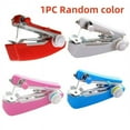 thumbnail image 1 of Mini Sewing Machine Portable Small Manual Sewing Machine Household Simple Handheld Needlework Manual Sewing Clothes Fabric, 1 of 5