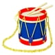 thumbnail image 1 of Tambor para niños, Juguete Musical educativo para bebés de 22cm de diámetro con 2 baquetas, correa ajustable para festivales escolares, 1 of 9