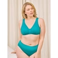 thumbnail image 4 of Leading Lady, The Meryl, Unpadded Wireless Bra, Front Close, Light Support, Comfort, Breathable Cotton Bra (Women's & Women's Plus), 4 of 5