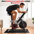 thumbnail image 3 of Treadmill Mat for Carpet & Hardwood Floors, 55x23.6 Walking Pad Mat - Heavy Duty Floor Protection & Noise Reduction for Treadmill, Exercise Bike, Stationary Equipmen, 3 of 9