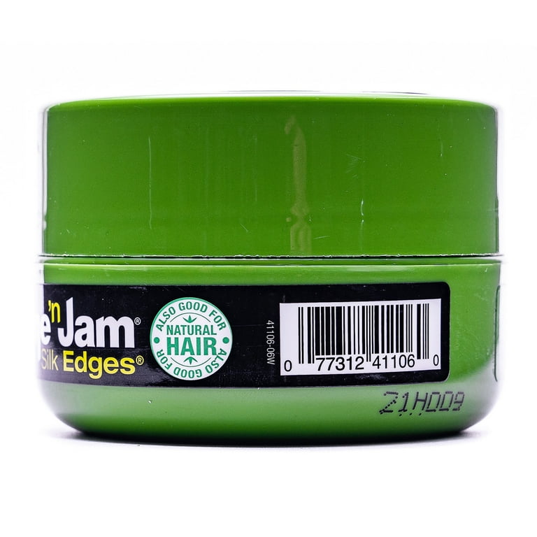 Shine 'n Jam® Silk Edges, Extra Firm Hold Unisex Hair Styling Gel, 2 oz.,  Moisturizing, Unisex