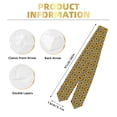 thumbnail image 3 of Haiem Sunflowers Pattern Graduation Stole 2024 | Premium Satin Sash for Graduation Ceremony, 3 of 7