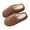 Slippers # Coffee, variant on Slip On Slippers for Women Closed Toe Terry Cloth House Shoes Memory Foam Bedroom Scuffs Lightweight Daily Indoor Footwear