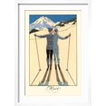 thumbnail image 2 of Art.com L'Hiver Art Print by Georges Barbier, White Frame Wall Art, 17" x 23", 2 of 5