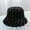 Black, variant on CoCopeanut Topi Baru untuk Wanita Musim Gugur Musim Dingin Topi Ember Bulu Kelinci Buatan Topi Nelayan Hangat Lembut Topi Kasual Panama Topi Datar Wanita