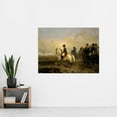 thumbnail image 2 of Vernet Emperor Napoleon Riding Horse Painting Extra Large XL Wall Art Poster Print, 2 of 3