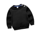 thumbnail image 2 of Antinious Toddler Solid Long Sleeve Casual Warm Pullover Hoodless Sweatshirts, 2 of 4