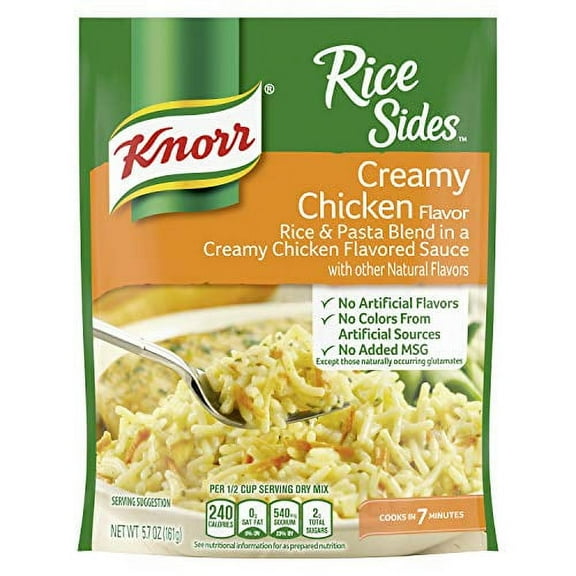 Rice Sides For A Tasty Rice Side Dish Creamy Chicken No Artificial Flavors 5.7 Oz, Pack Of 8