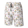 thumbnail image 4 of Zufioo easter for Men's Casual Beach Shorts, Sports Fitness Quick-drying Drawstring Shorts with Pockets for Home Wear-XX-Large, 4 of 6