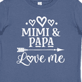 thumbnail image 4 of Inktastic Mimi and Papa Love Me for Grandchild Boys or Girls Baby T-Shirt, 4 of 5