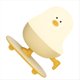 thumbnail image 5 of Luz LED con Forma de Gallina de Cáscara de Huevo para Dormitorio Infantil, Luz Táctil Ajustable, Recargable, Luz Cálida, Luz Ambiental., 5 of 5