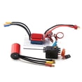 thumbnail image 1 of Esc Motor sin escobillas S2430 7200KV 4P sin sensor 25A controlador de velocidad eléctrico ESC sin escobillas 2,2 KG Servo para 1/16 1/18 RC coche camión Eccomum Esc, 1 of 7