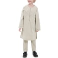 thumbnail image 4 of EnJoCho Arabic Thobe and Pants 2PC Set for Musli𝗆 Boys Middle Eas𝗍 Islami𝖼 Prayer Wear Embroidered Robe Kids Ramadan 𝖣ubai Outfit, 4 of 8