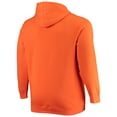 thumbnail image 3 of Men's Colosseum Orange Oklahoma State Cowboys Big & Tall Arch & Logo 2.0 Pullover Hoodie, 3 of 3