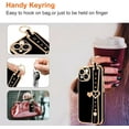 thumbnail image 7 of IPhone 14 Plus Case, Cute Love-Heart Plating, Bling Silicone, Camera Protection, Shockproof Bumper for Women & Girls (6.7"), 7 of 7