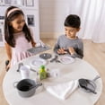 thumbnail image 6 of Melissa & Doug 22-Piece Play Kitchen Accessories Set - Utensils, Pot, Pans, and More, 6 of 10