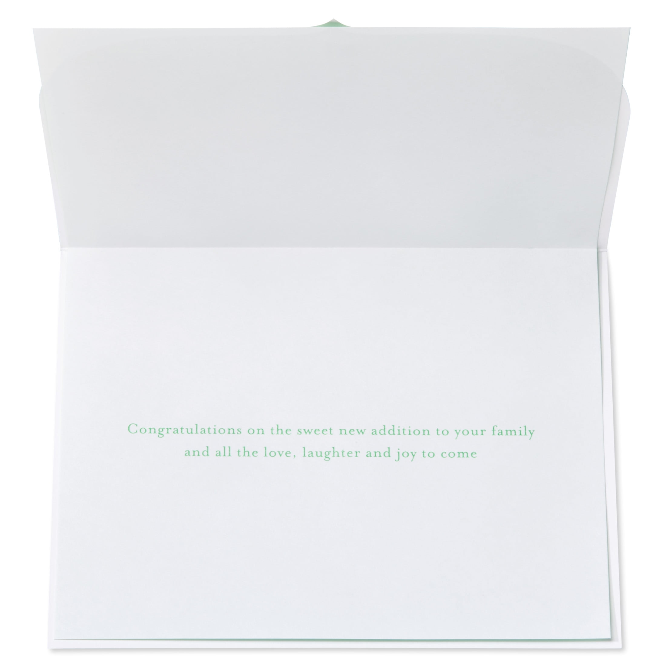 Papersong Premium New Baby Card for New Mom (Sweet New Addition)