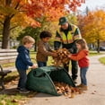 thumbnail image 4 of Large Capacity Garden Waste Collection Bag For Leaves Grass Clippings And Weeds Durable Storage Bin For Yard Cleanup, 4 of 6
