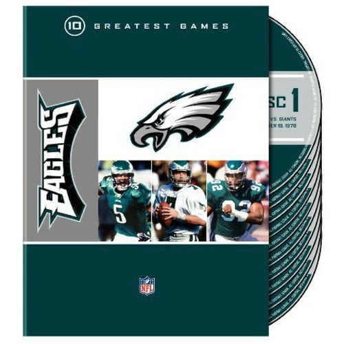 NFL Philadelphia Eagles 10 Greatest Games (DVD) by Warner