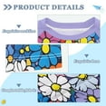 thumbnail image 2 of FORMRS Boys Rash Guard Short Sleeves Swim Shirt Quick Dry UPF 50+ Sun Protection, Sizes 3-12T, Floral Fiesta, 2 of 6