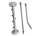 thumbnail image 3 of Car Chassis High Pressure Washer 16 Inch Electric Car Washing Locomotive Bottom Water Broom with 2 Extension Rods, 3 of 6
