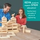 thumbnail image 5 of MindWare KEVA Contraptions 400 Plank Wooden Building Blocks Set - Ball Maze and Ball Run – 400 Precision Cut Wooden Planks, 2 KEVA Balls and Idea Book, 5 of 5