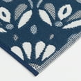 thumbnail image 5 of Mainstays 7'x10' Navy Medallion Reversible Plastic Outdoor Rug, 5 of 9