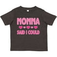 thumbnail image 3 of Inktastic Nonna Said I Could Funny Granddaughter Girls Toddler T-Shirt, 3 of 5