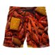 thumbnail image 1 of WILLBEST Pantalones Cortos Cortos para Hombre Pantalones Cortos Casuales Sueltos con Estampado 3D de Comida y Personalidad de Moda para Hombre Pantalones de Playa, 1 of 2